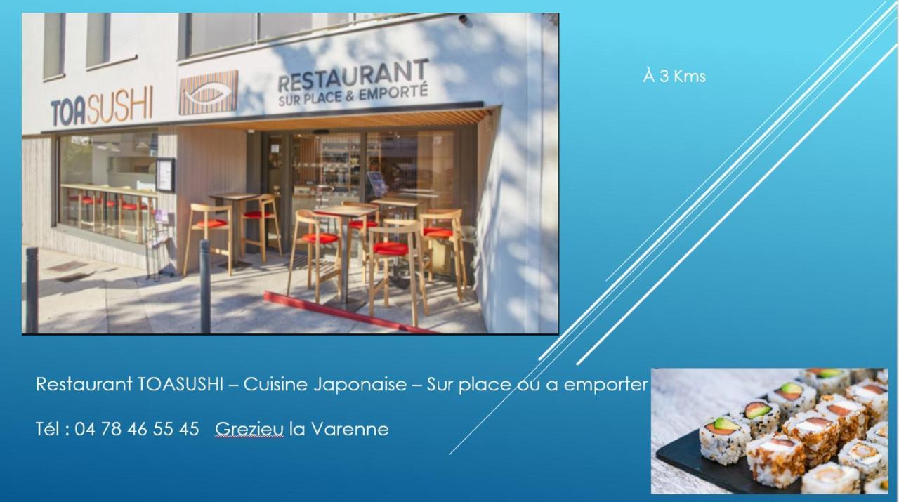 Vaugneray Bel Appartement T2 40 M² מראה חיצוני תמונה